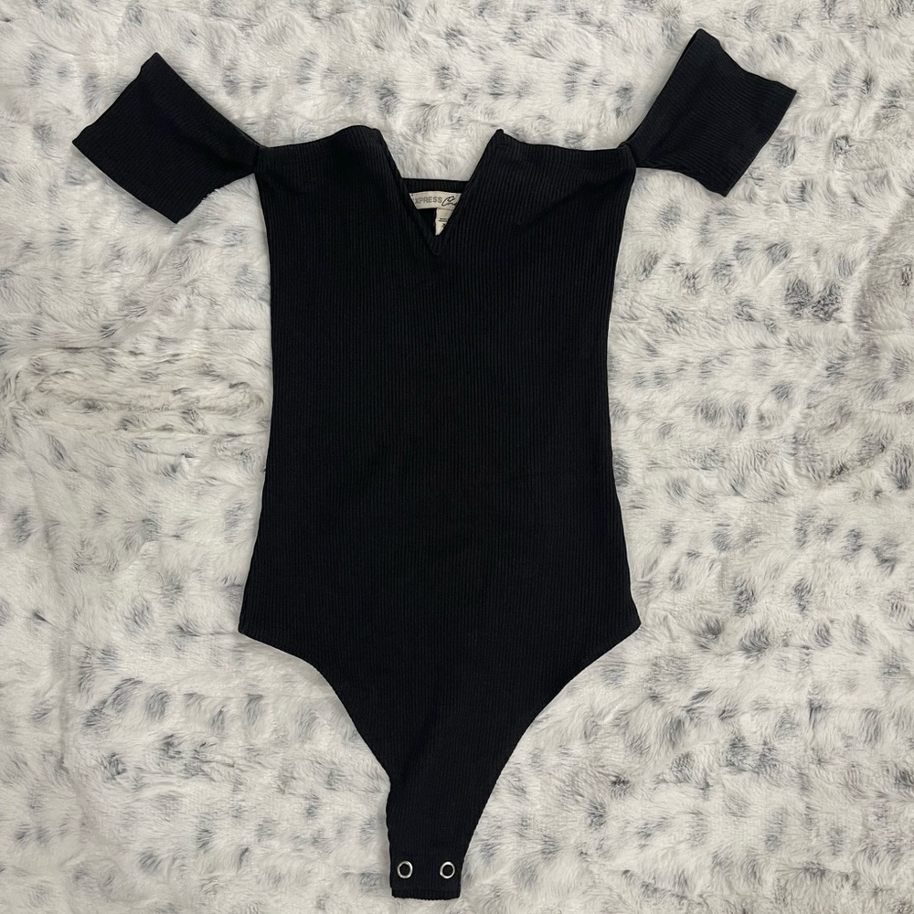 EXPRESS Off The Shoulder Bodysuit